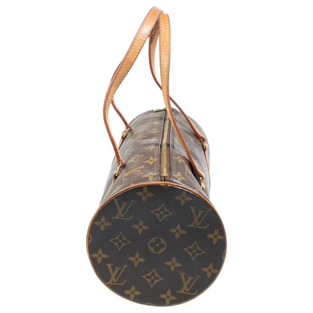 Louis Vuitton Brown Handbag Monogram Leather Papillon - Picture 3 of 6